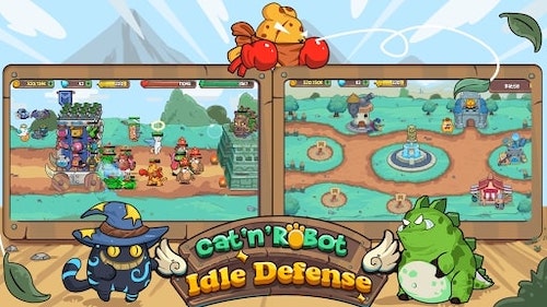 Cat'n'Robot: Idle Defense hack