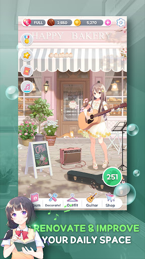 Guitar Girl Match 3 MOD Unlimited Moves