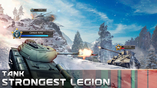 Heavy tank shooting game