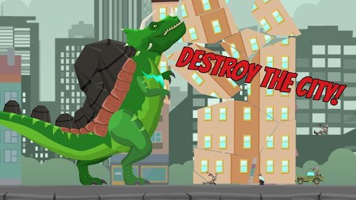 Hybrid Titan Rex: City Rampage MOD menu