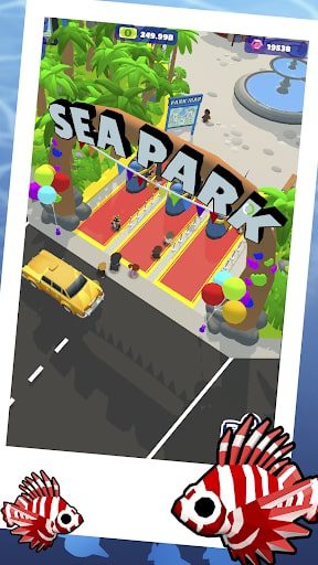 Idle Sea Park MOD Unlimited Gold Coins