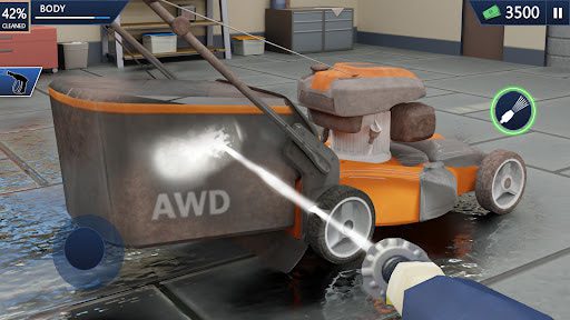 Power Gun - Washing Simulator Ad-Free MOD