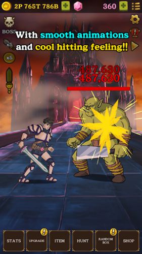Monster Hunter Clicker action game
