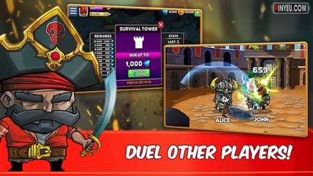 best hack and slash games for android