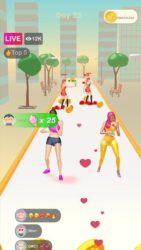 Streamer Rush Unlimited Money MOD