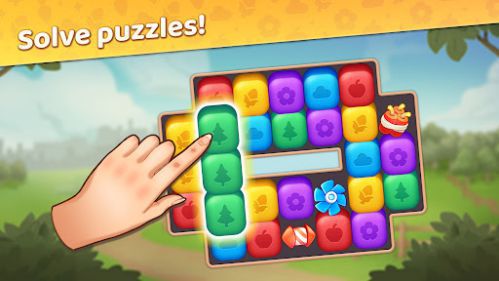 City Escape Garden Blast Story Puzzle Game