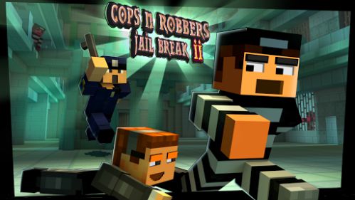 ApkUnlimit version of Cops N Robbers 3D Pixel Prison Games 2