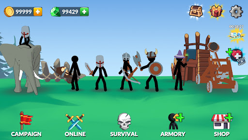 Stickman History Battle Unlimited Coins MOD.