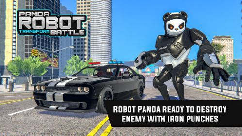 Police Panda Robot Car Transform – Police Robot