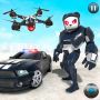 Panda Robot Car: Robot Games