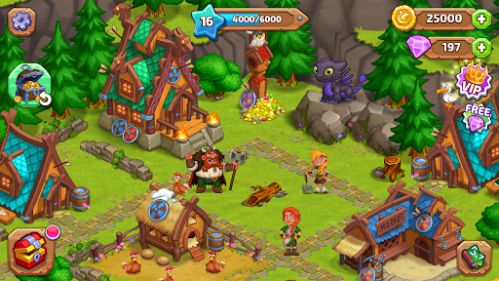 Care for and raise dragons with Vikings and Dragon Island Farm