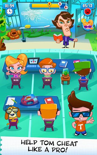 Cheating Tom 3 - Genius School MOD Money and Unlock All Stages
