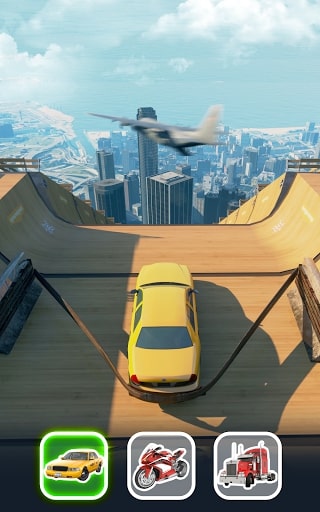 Mega Ramp Car Jumping MOD Unlimited Money