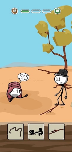 Stickman Rescue Puzzle Game