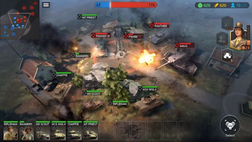 World War Armies WW2 PvP RTS intense battles