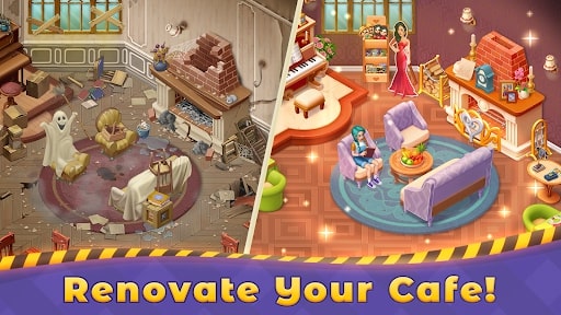 Grand Cafe Story money MOD