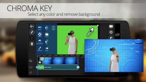 PowerDirector video editing application