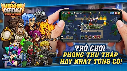 Heroes Defense MOD unlimited money