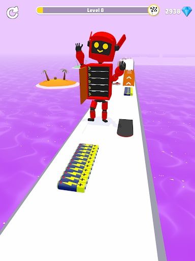Battery Run MOD Unlock Rewards