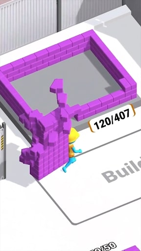 Fun house building game