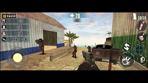 Modern Battleground MOD God Mode