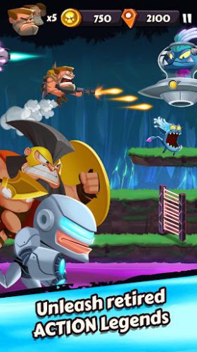 Band of Badasses Run & Shoot - Run and Gun Game
