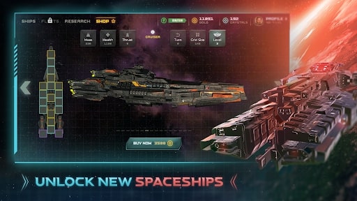 Galaxy Arena Space Battles MOD Unlimited Money