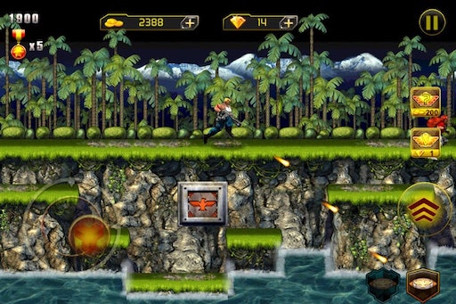 Contra Evolution Diamond MOD