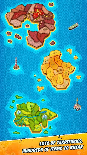 Tap Break Them All: Numerous Challenging Levels