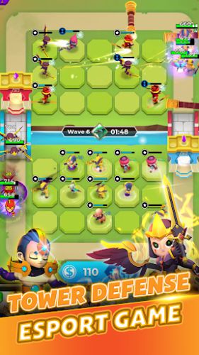 HeroesTD Esport Tower Defense tactical tower defense