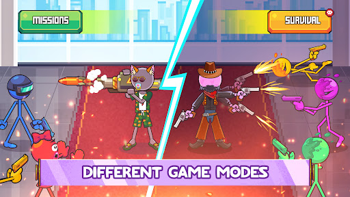 Gun Craft - Stickman Battle Mod free download