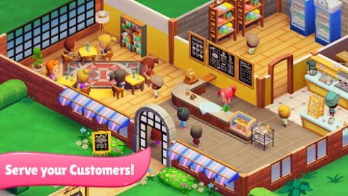 Run a cafe with Idle Cafe World
