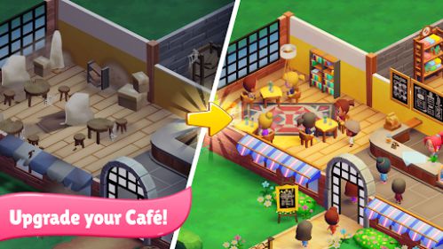 Renovate your coffee shop in Idle Cafe World