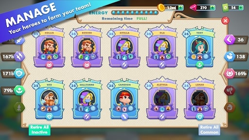Unlimited Cash MOD for Merge Fight Tactics