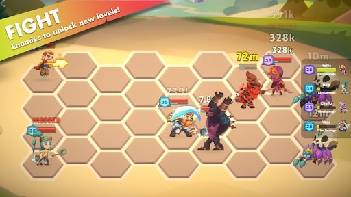 Diamonds Hack MOD for Merge Fight Tactics