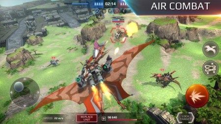 FULL METAL MONSTER dinosaur game apk