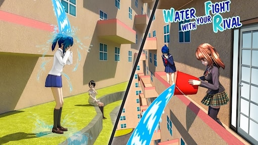Virtual High School Girl Sim MOD with Unlimited Money