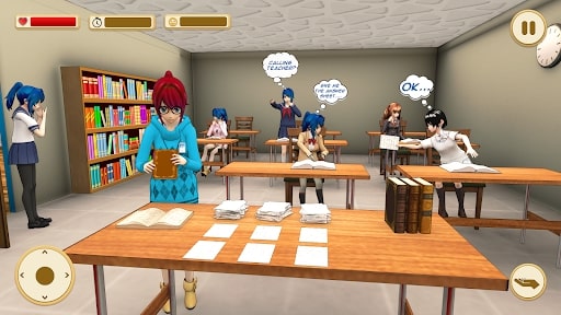 High School Girl Life Sim 3D MOD Unlock All