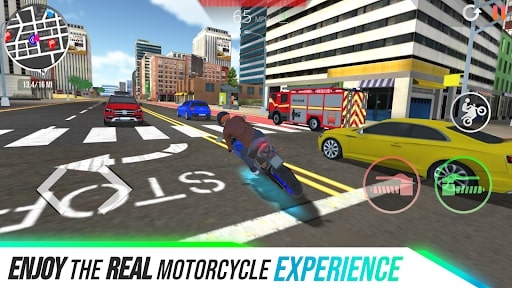 Motorcycle Real Simulator MOD argent max