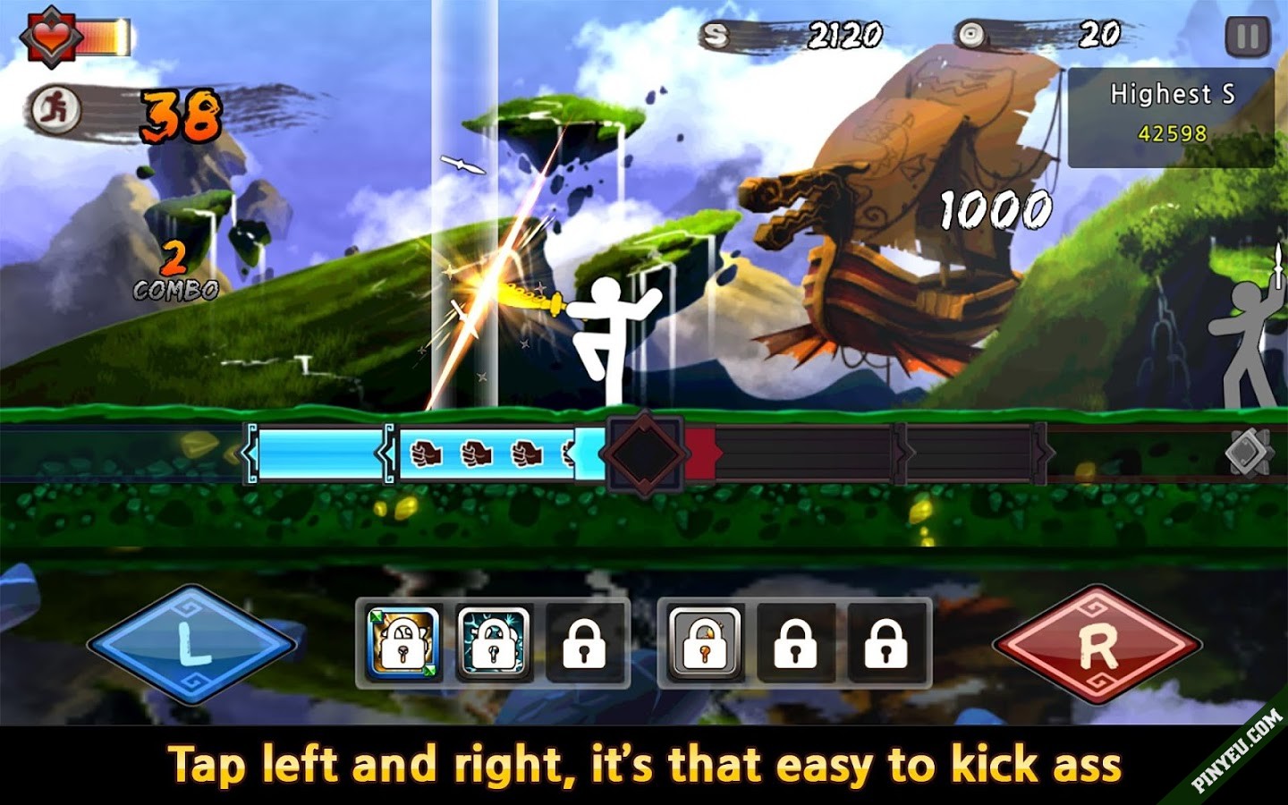One Finger Death Punch v3.3 for Android
