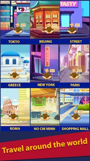 Hack money in Homeless life game