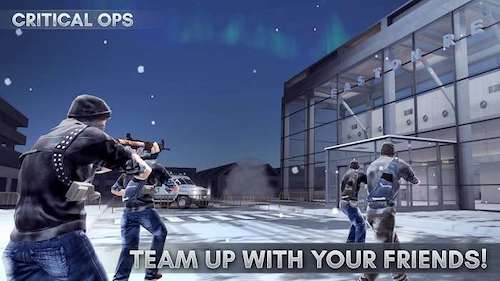 Download Critical Ops mod with unlimited bullets