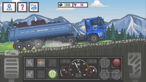 2D Graphics Truck Game