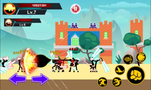 Stickman Hero trên ApkUnlimit