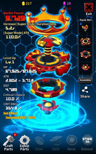 Super God Blade classic action game