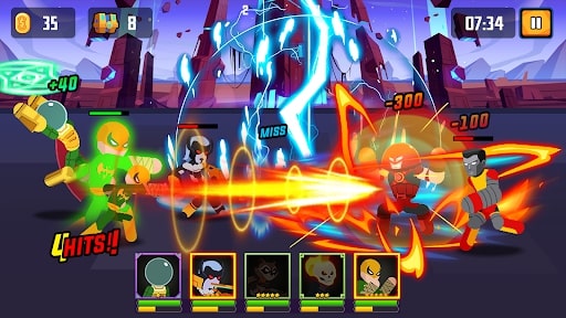 Idle Stickman Heroes Fight Hack unlimited money