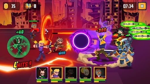 Idle Stickman Heroes Fight MOD currency