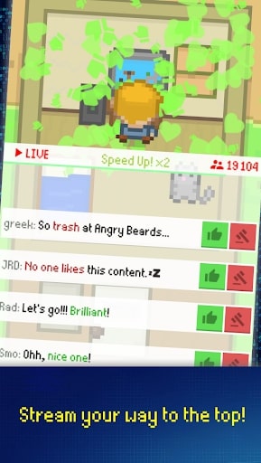 Streamer Sim Tycoon MOD unlocks features