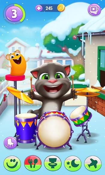 Download My Talking Tom 2 mod unlimited money