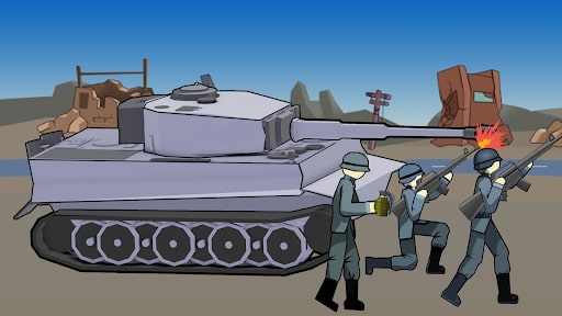 Мод для Stickman WW2